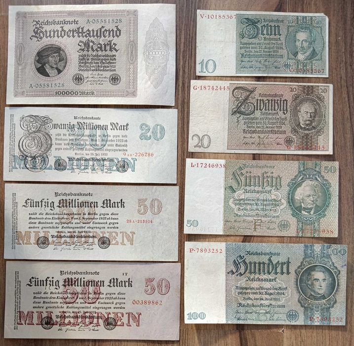 Bancnote Germania RDG, PORTUGALIA