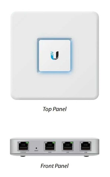 Vand Ubiquiti USG UniFi Security Gateway Router Unifi Cloud Key Gen 1