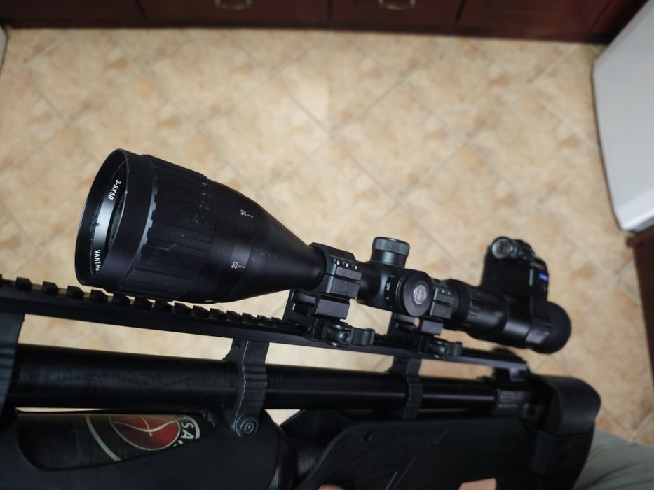 Оптика Hawke Vantage 3–9×50 AO + насадка Pard nv 007s