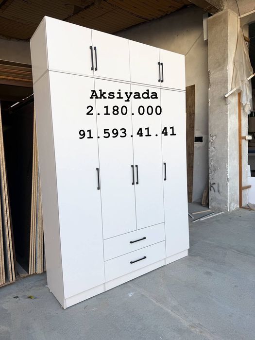 Shkaf sotiladi dastafka ustanovka bepul birinchi quldan