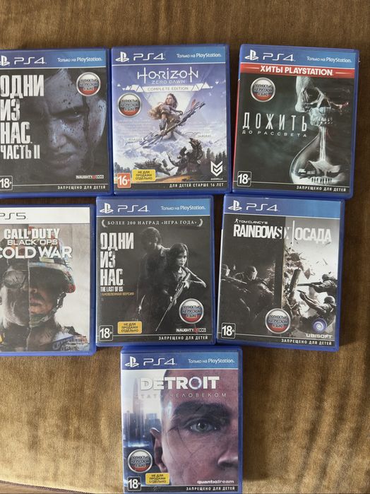 Игры на Ps4 и Ps5