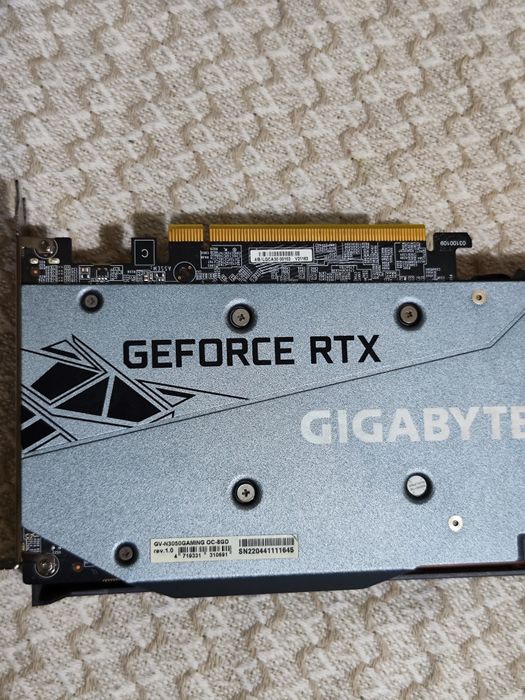 NVIDIA GeForce RTX 3050 8GB Aorus Gaming OC