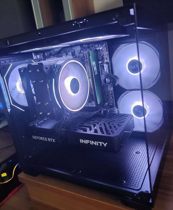 NOU-UNITATE PC Sistem GAMING,AMD Ryzen 5 5600GT,16gb DDR4,RTX 5060,m.2 1TB