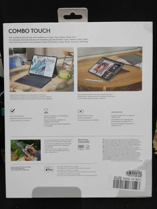 Husa Logitech Combo Touch pentru iPad Pro 13 inch  Noua/Sigilata