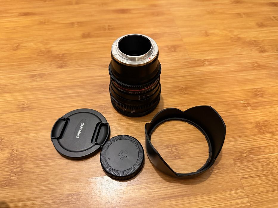 Obiectiv Samyang 50mm T/1.5 AS UMC CINE (Sony E Mount)