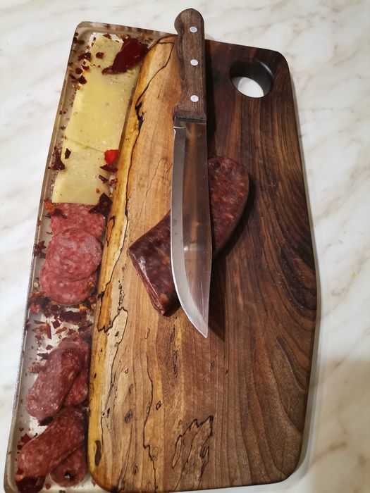 Дъски за сервиране и рязане, епоксидна смола и дърво