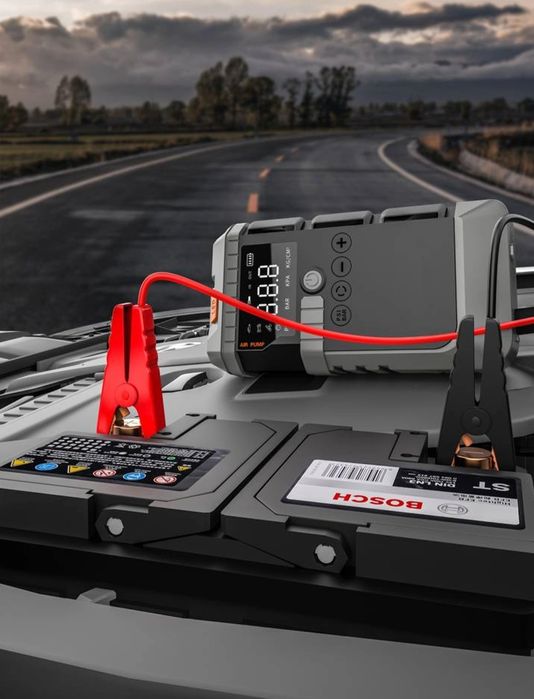 Jump Starter, powerbank, Повербанк, бустер, пусковое устройство, насос