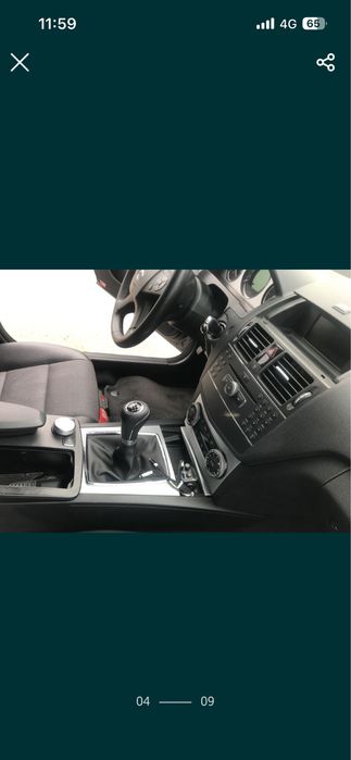 Mercedes C200 ,136 cp ,an 2008