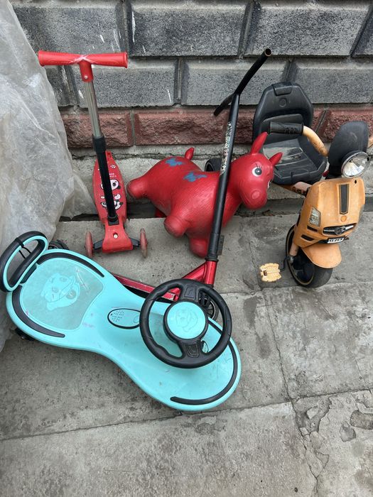 Детские игруши вело самокат