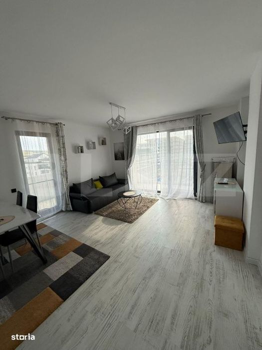 Apartament cu 2 cam, 47 mp, etajul 3, terasa, lift si parcare, zona Er