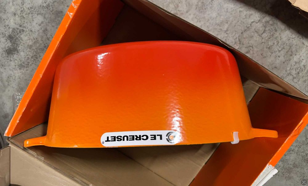 Vas De Gatit Le Creuset Evolution Cocotte Oval din Fonta 40 Cm Orange