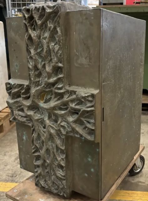 Seif din bronz masiv