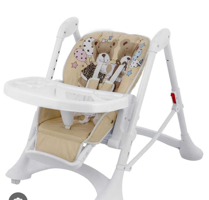 Scaun de masă reglabil Mappy Teddy Bears – stare excelentă!