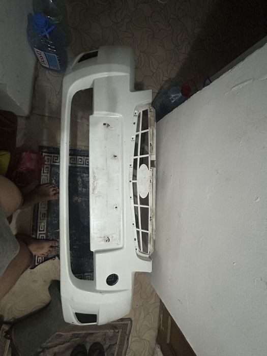 Крыло передний левое и бампер передний