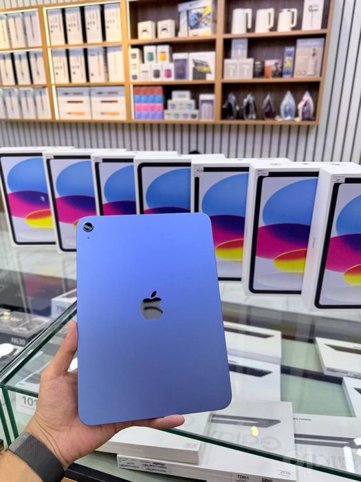 Ipad A16 128gb yengide yomkstlar 100% blue rangidan bonusiga steklo!