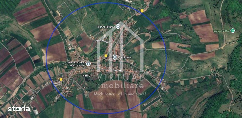 Teren intravilan de vanzare in Sibiu, Localitatea Hamba 752 mp