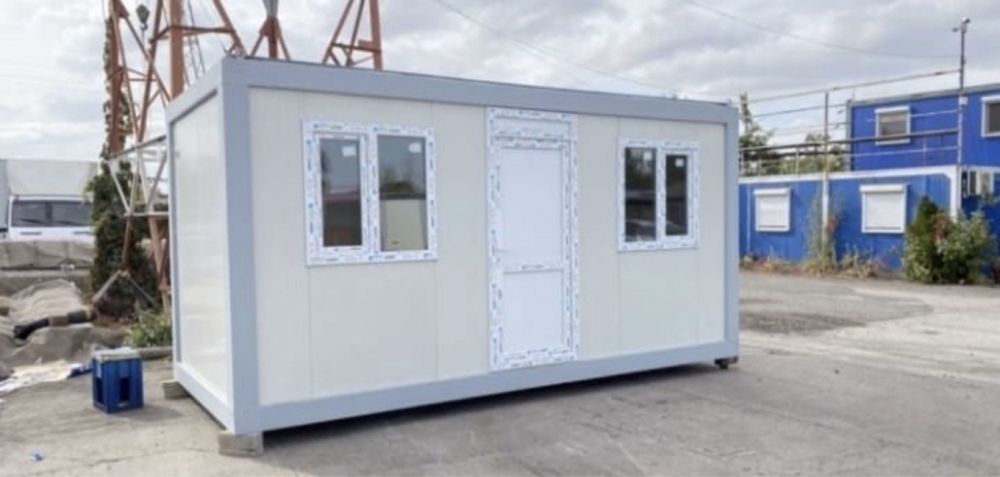 Container birou containere vitrina fast food santier depozitare paza