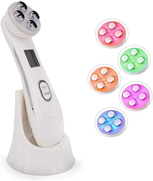 Мултифункционален инструмент за красота на лицето RF и EMS