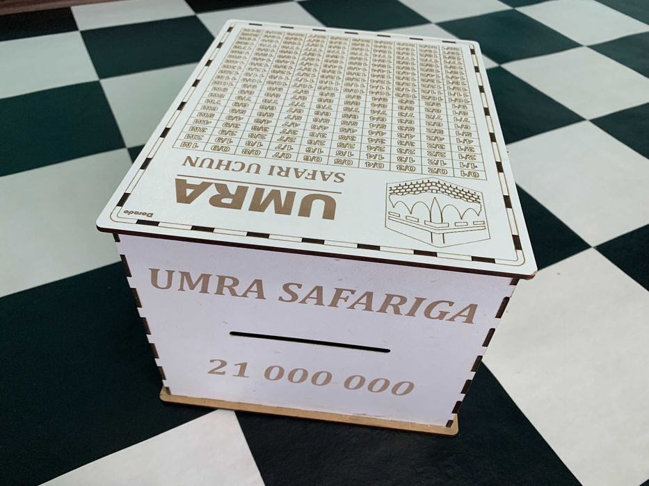 Kopilka optomga Копилка оптом kapilka Umra sayohat sovg'a smartfonga