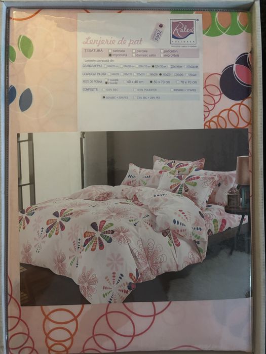 2 set-uri lenjerii pat noi, sigilate