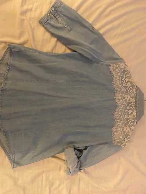 Camasa Denim Elogy cowboy style pentru femei