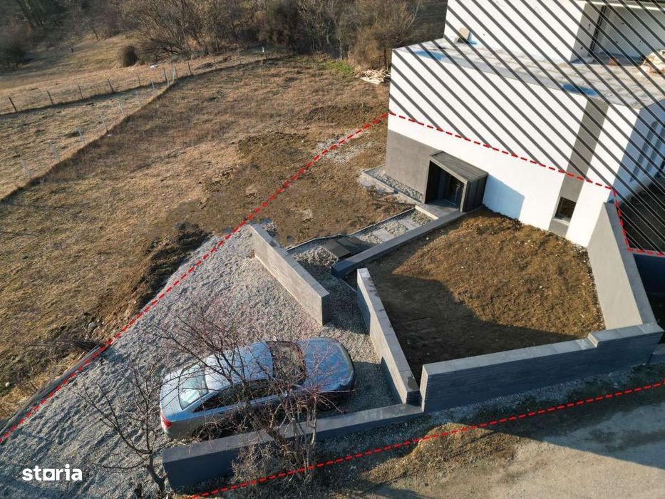 Casă nouă modernă de vânzare în duplex - Vlăduceni, 10 minute de oraș