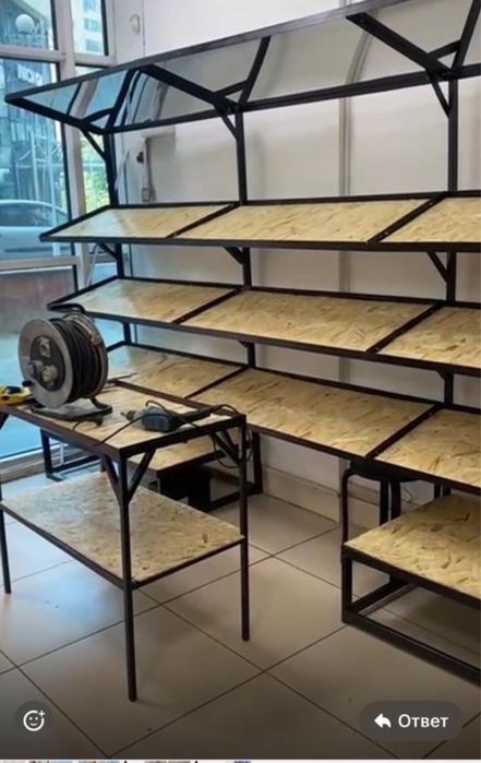 Стеллажи ручной работы