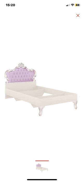 Шкаф и кровать для принцессы