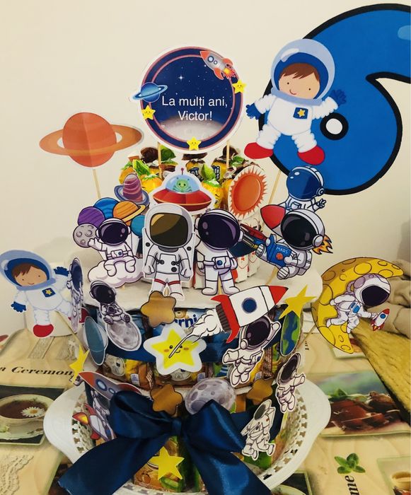 Torturi din dulciuri ambalate pentru gradinite sau scoala