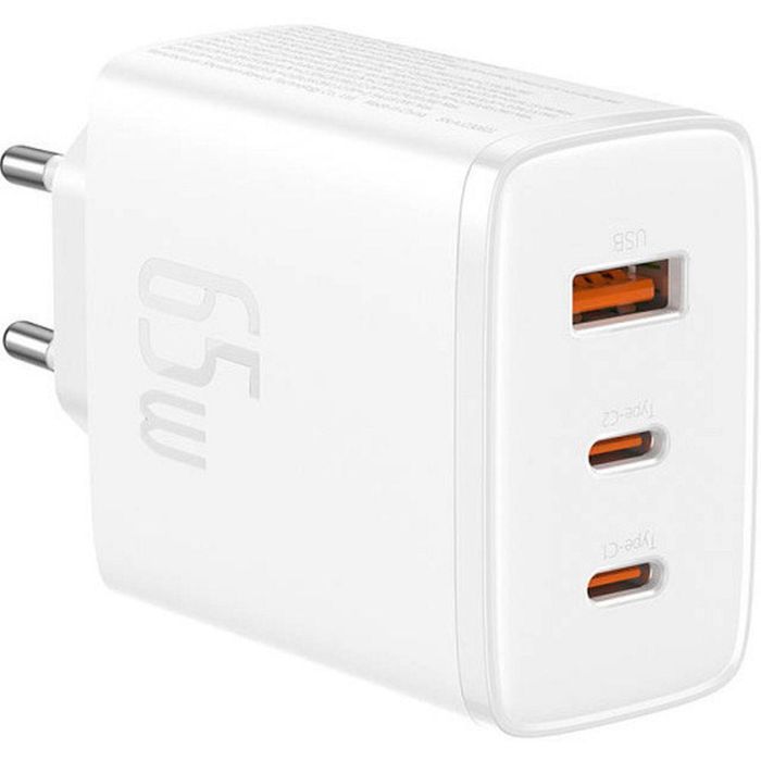 Бързо зарядно устройство Baseus GaN5 Cube Pro 65W