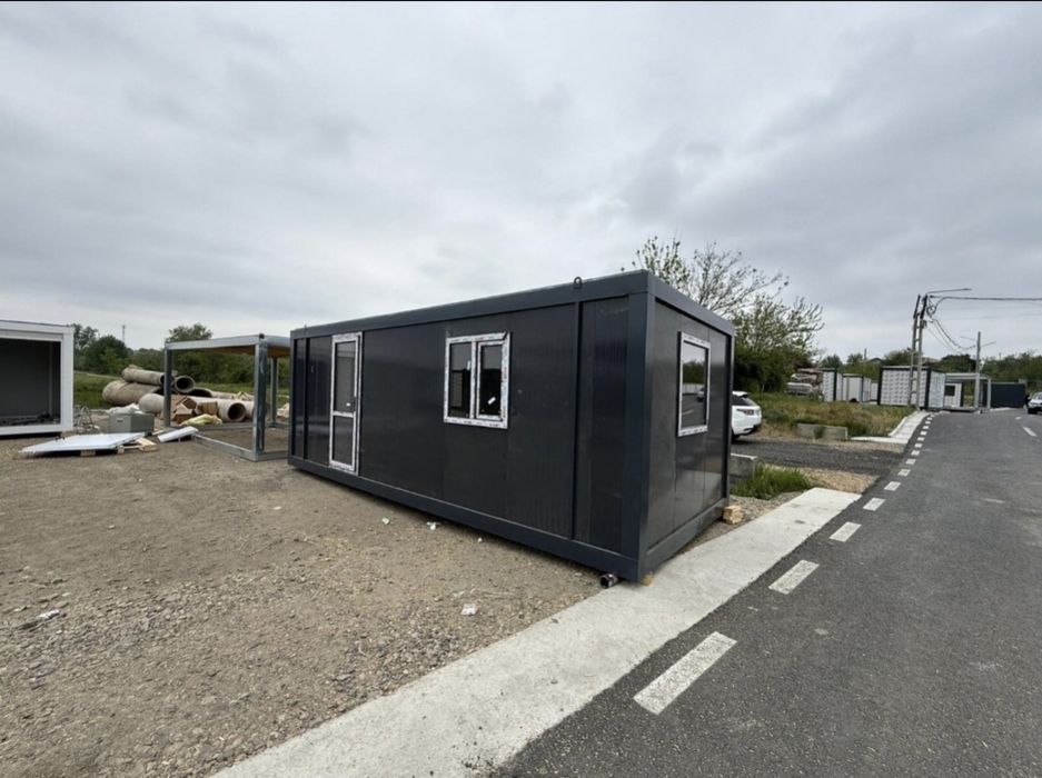 Vand containere modulare container modular santier birou vitrina grup sanitar cafenea la pret foarte bun