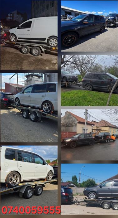 Tractări/ Transport Aeroport/ Închiriere Platformă auto 4,5m