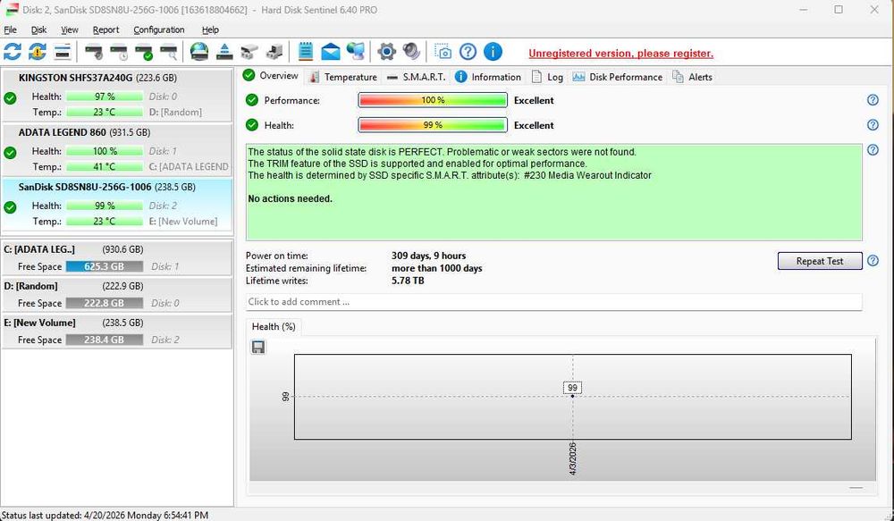 Pachet 13 SSD uri M2Sata Sandisk 97-100%HP Perfect functionale fara defecte