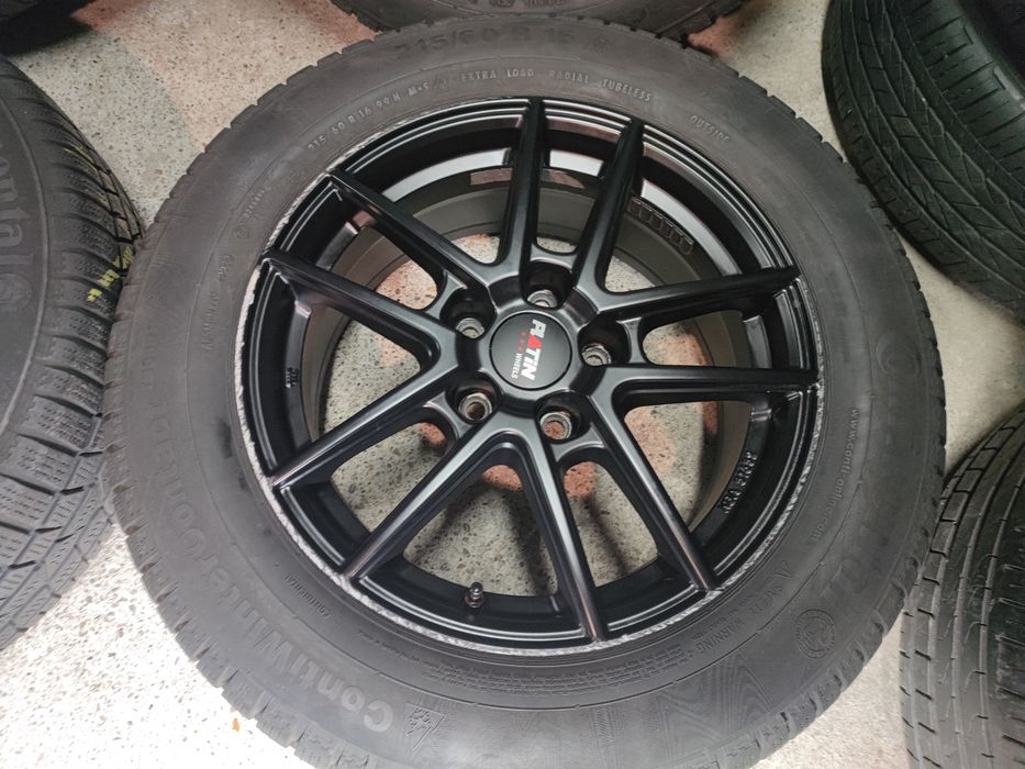 Jante Vw Skoda Seat Audi 215 60r16 Continental iarna 2022