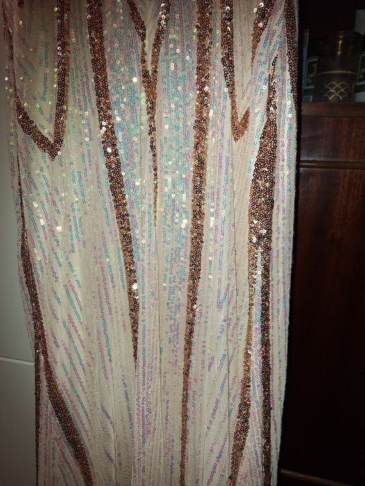 Rochie de seara crem