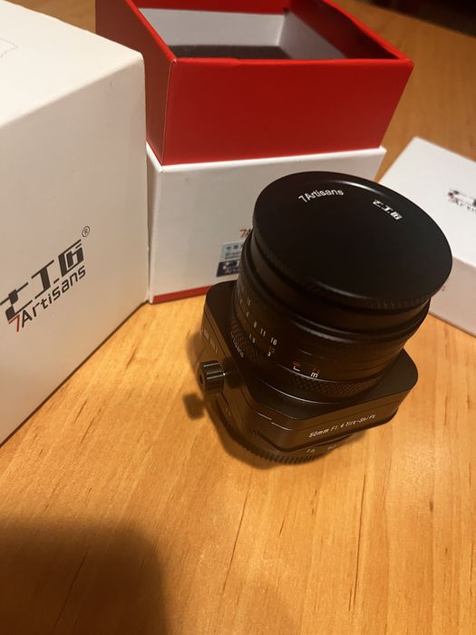 7Artisans 50mm f/1.8 Tilt-Shift X - mount Fujifilm