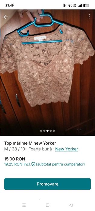 Top dama mărime M new Yorker