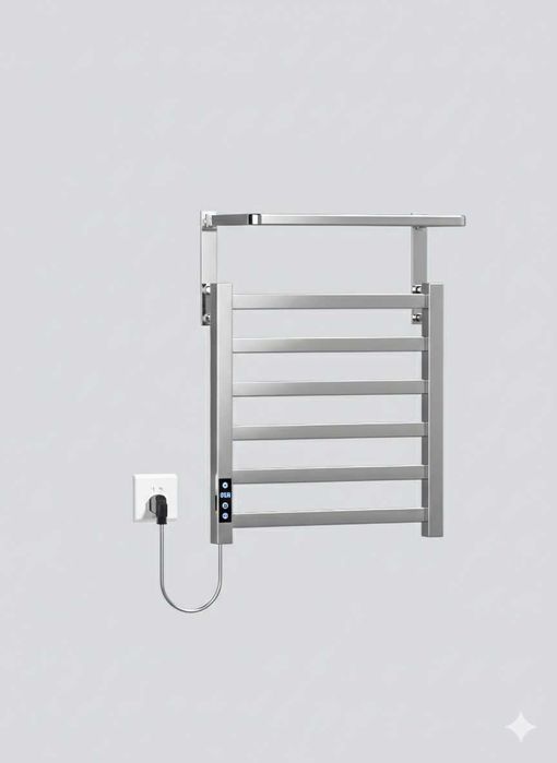 Компактный полотенцесушитель SR Lux Квадро 50х45 см