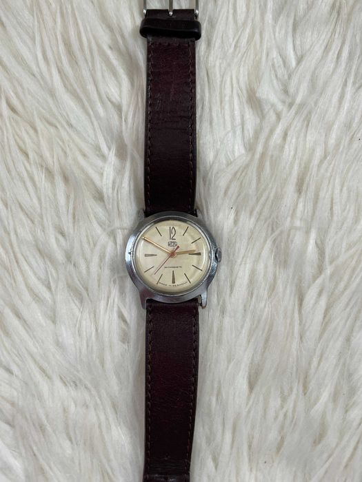 Ceas de Colectie UMF Ruhla Calibre 24-32  Germania 1966  Mecanic 34 mm