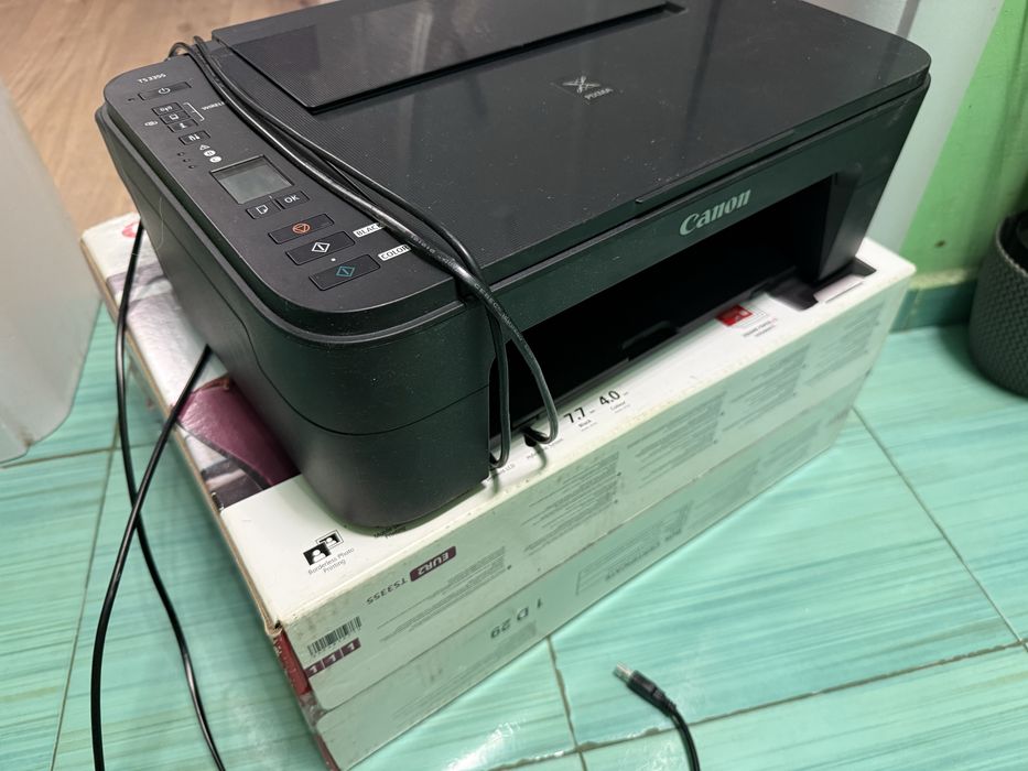 Цветен едностранен принтер Canon-PIXMA TS3355