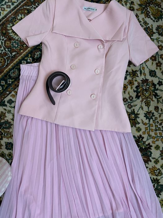 Нарядный комплект костюм и юбка