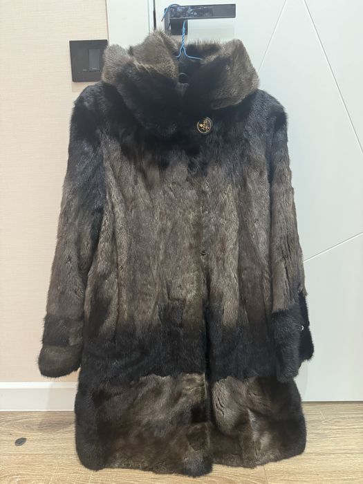 Шуба норковая б/у