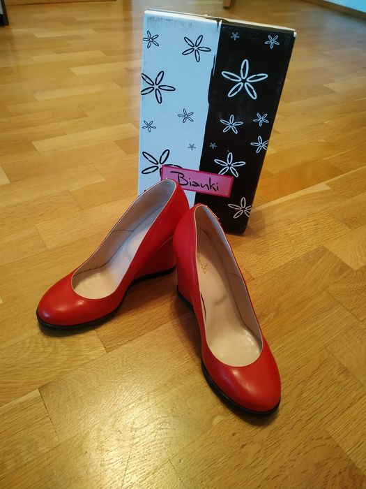 Обувки Бианки естествена кожа