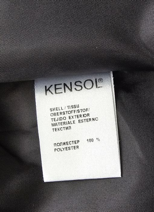 Официална черна рокля с цветя от пайети, черно сако, Kensol, р-р 48