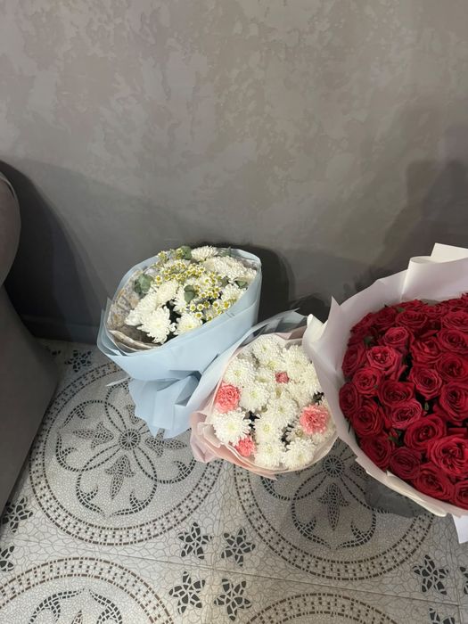 Цветы 51 роза 101 роза 15.000