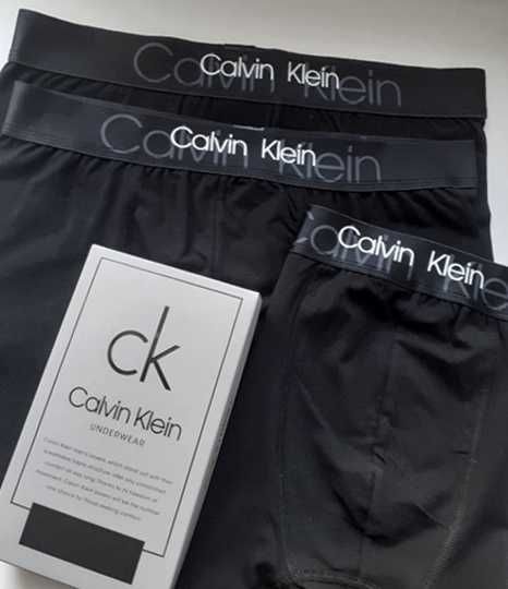 Boxeri Calvin Klein, negri , bumbac, masura M