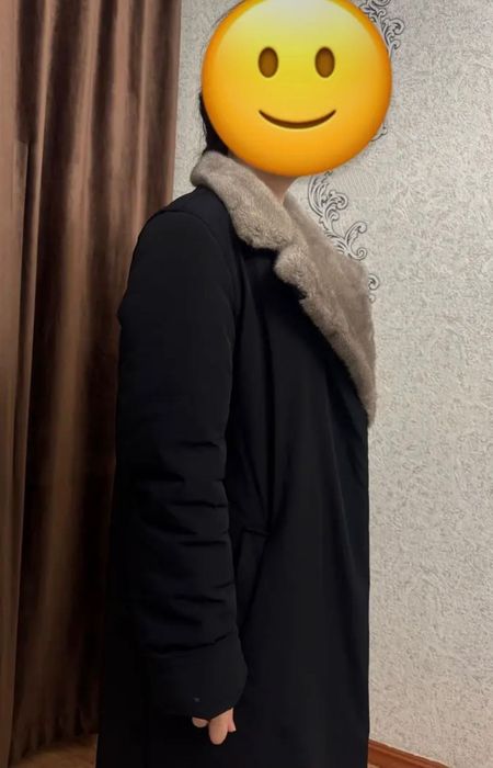 Куртка зима, ворот норка