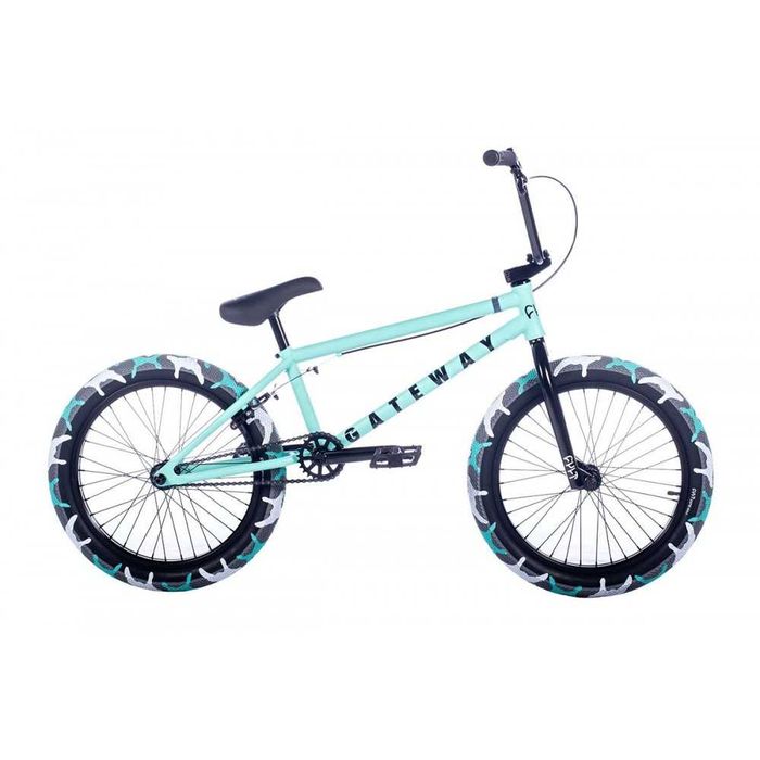 НОВИ BMX CULT GATEWAY Green-Camo 20 " цола цяло колело цял БМХ