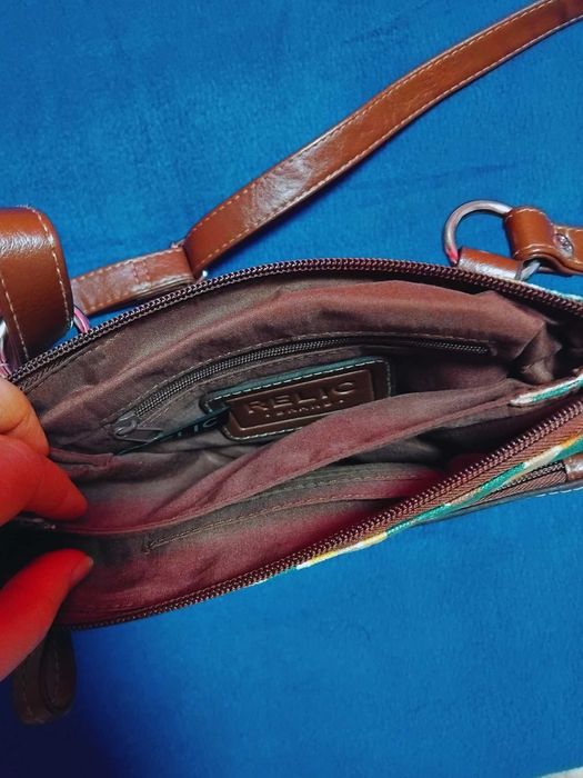 Дамски чанти - Relic, кожени, единствен модел