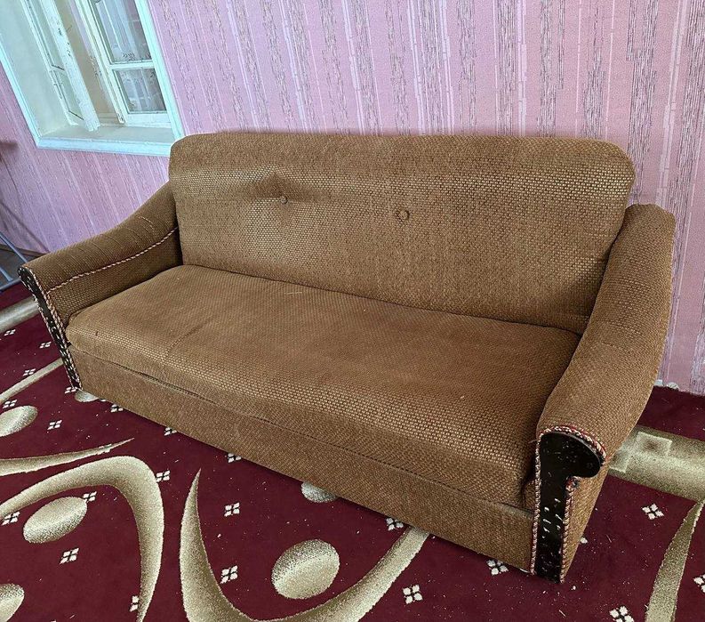 Диван и 2 шт кресло, Б/У